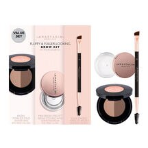 BROW KIT FLUFFY & FULL - DARK BROWN